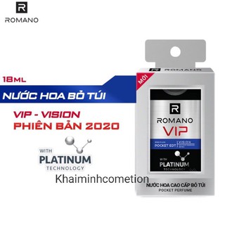 Nước hoa Romano Vip - Nước hoa bỏ túi Romano VIP