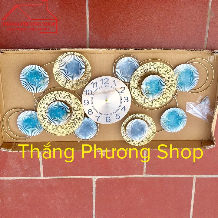 [Mẫu Mới] Đồng Hồ Treo Tường Trang Trí Đông Sương TP-027 (Hàng Chính Hãng)