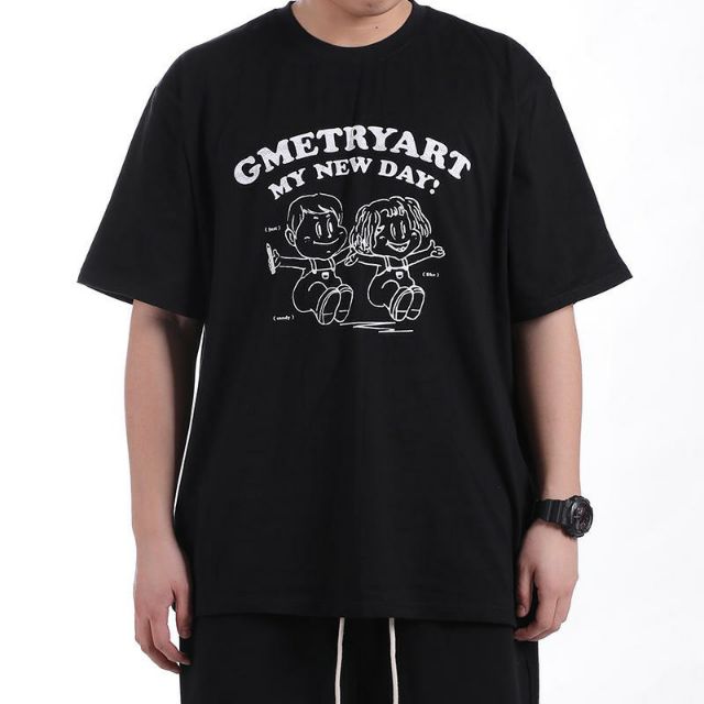 Áo thun tay lỡ Unisex My New Day