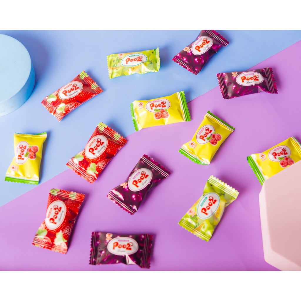 Kẹo Jelly Pooz HẢI HÀ Hương Trái Cây Tổng Hợp