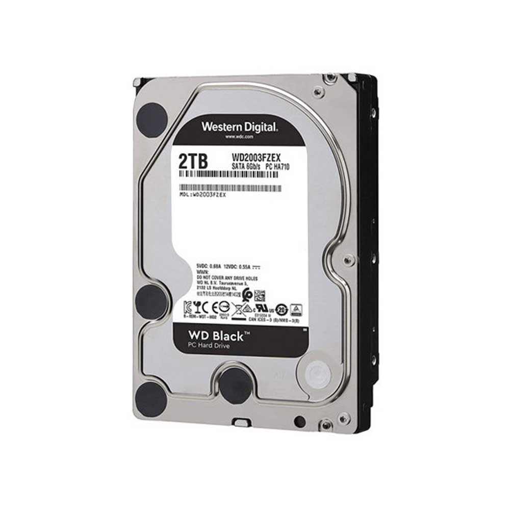 Ổ cứng HDD Desktop WESTERN Black 2TB 3.5" 7200RPM 64MB