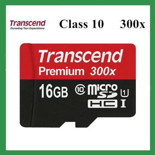 Thẻ Nhớ Micro SD Transcend Nhiều Dung Lượng Có Sẵn Tùy Chọn 8GB 16GB 32GB 64GB