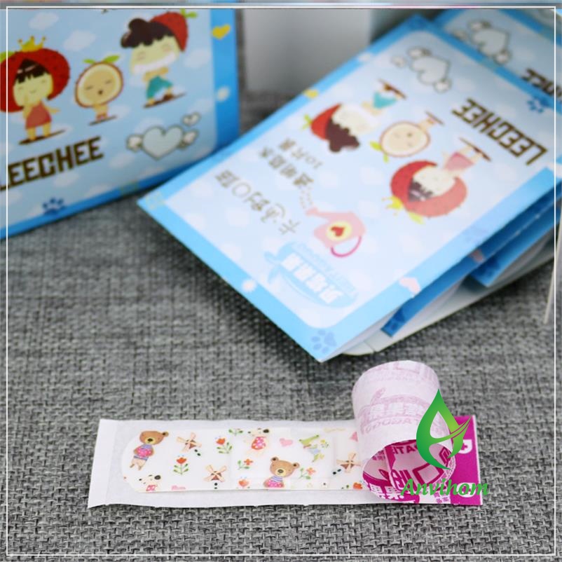 Set Hộp 50-120 Miếng Băng Dán Y Tế Urgo Nhật, Hàn Quốc Hoạt Hình Siêu Cute ANVIHOM