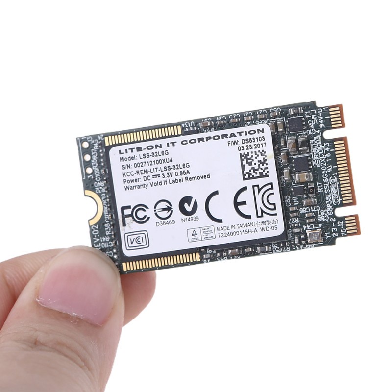 1 Ổ Cứng Ssd Lss L6G Ssd 4x 32g M.2 2242 Ssd