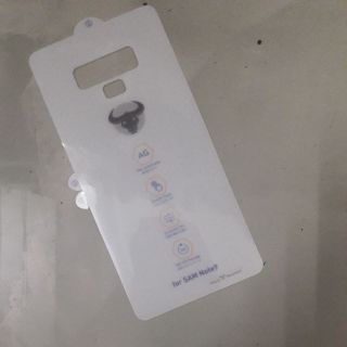 SAMSUNG NOTE 9 _ Dán PPF nhám chống vân tay mặt sau