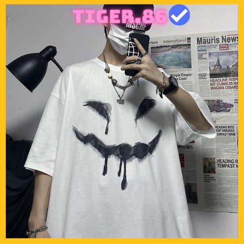 Áo thun tay lỡ form rộng unisex Tiger.86 AFR95