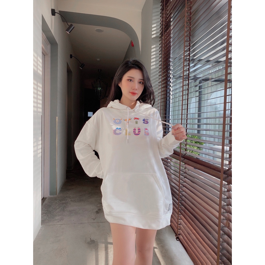 Áo khoác hoodie nỉ cotton chui đầu Local Brand OTIS CLUB - HOODIE MONSTER