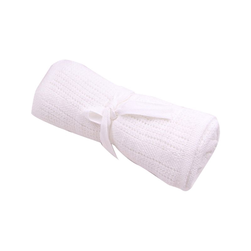 Mền cotton thoáng khí màu sắc ngọt ngào tiện dụng mang theo du lịch cho bé sơ sinh