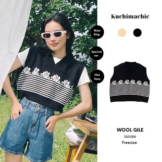 Áo gile len, form croptop, chất len cao cấp, dễ mix&match mã SPA2126