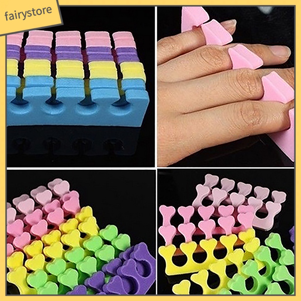 Set 10 dụng cụ tách ngón tay chân làm nail chuyên dụng