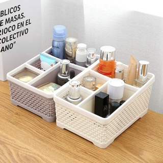 Khay Nhựa Đựng Đồ Tiện Ích Để Bàn 4 Ngăn Việt Nhật Cỡ To Đựng Mỹ Phẩm