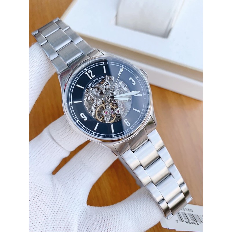Đồng hồ nam Fossil ME3180 automatic dây kim loại size 42mm