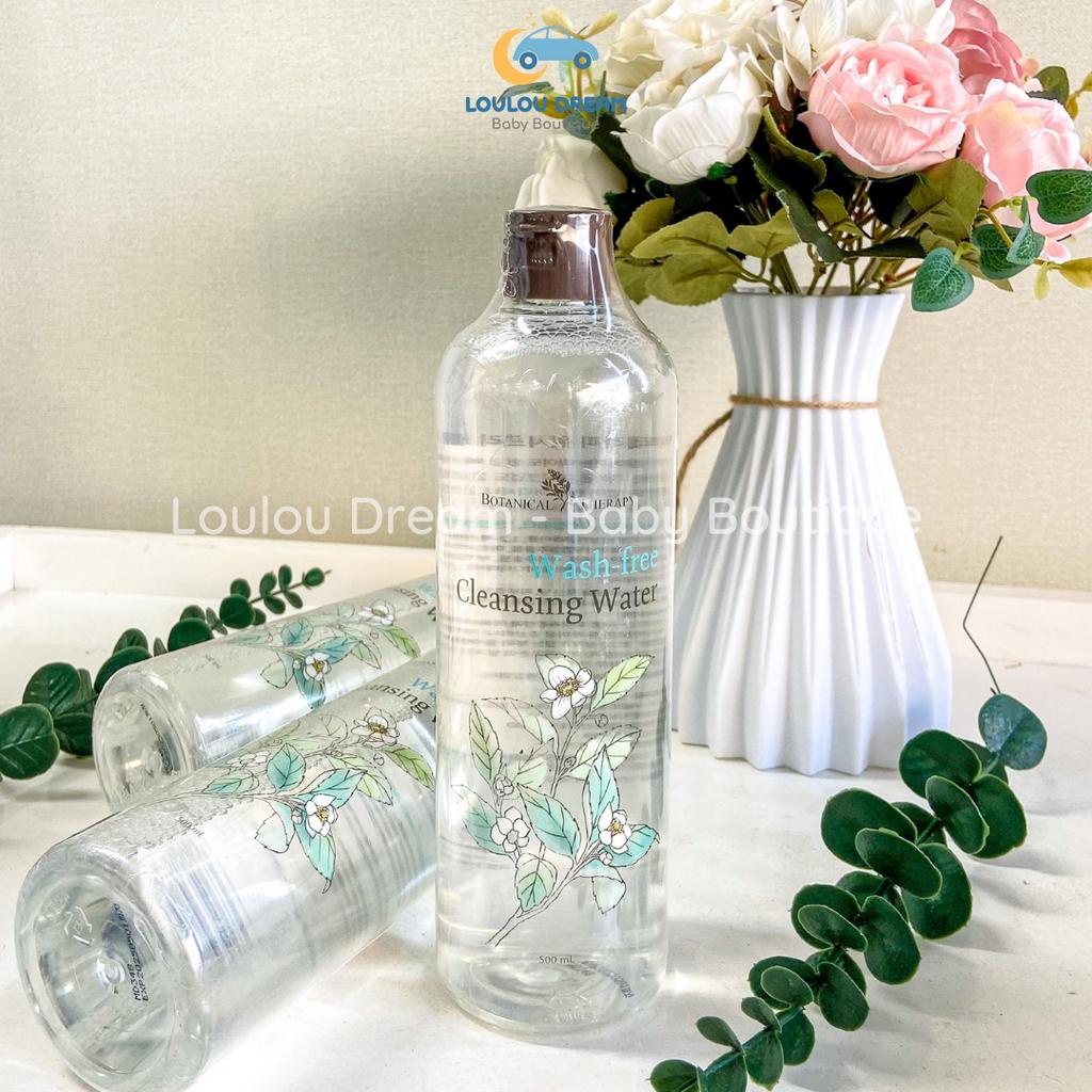 Nước làm sạch đa năng thuần chay Botanical Therapy Cleansing Water vệ sinh dịu nhẹ cho bé từ sơ sinh 500ml