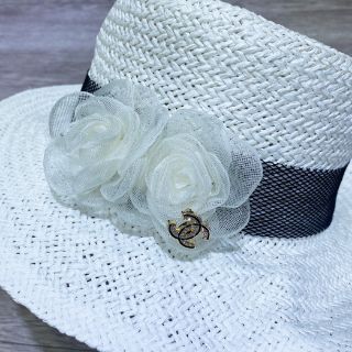 Mũ fedora cói nơ hoa