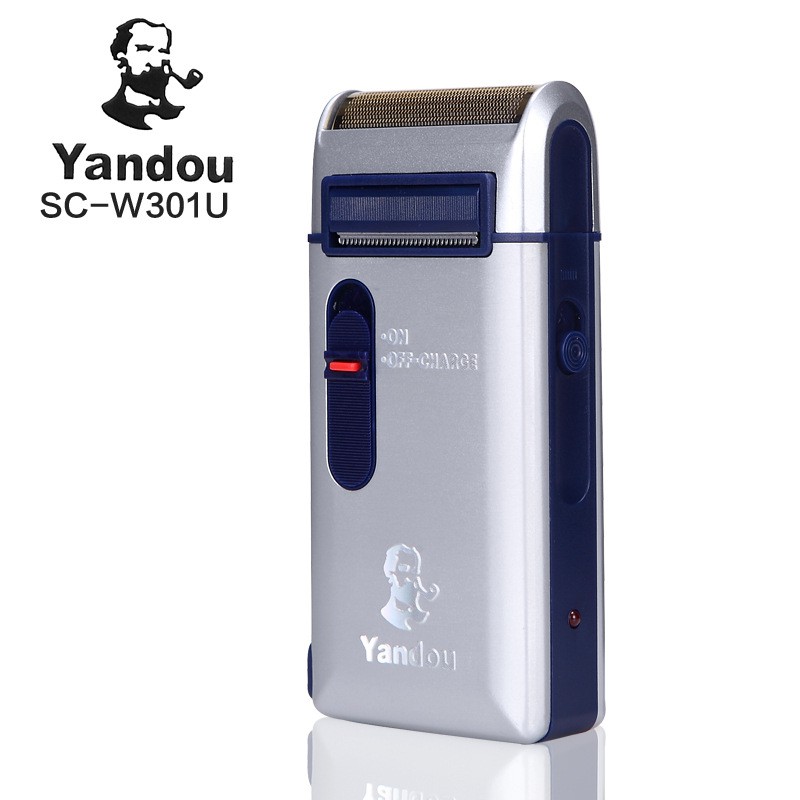 Máy cạo râu Yandou S-W301U tặng kèm theo bộ lưỡi