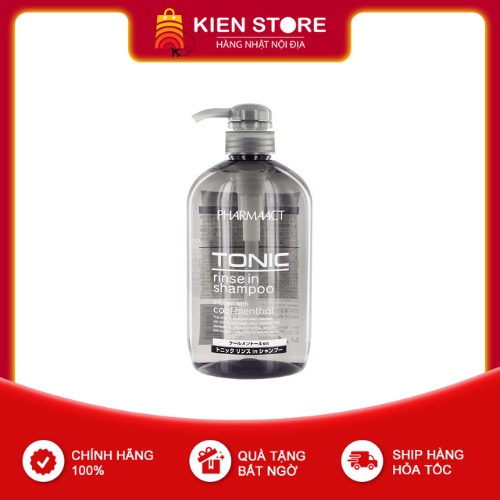 DẦU GỘI DÀNH CHO NAM TONIC PHARMAACT 600ML NGĂN NGỪA GẦU VÀ NGỨA DA ĐẦU, LÀM LÀM MỀM MƯỢT TÓC
