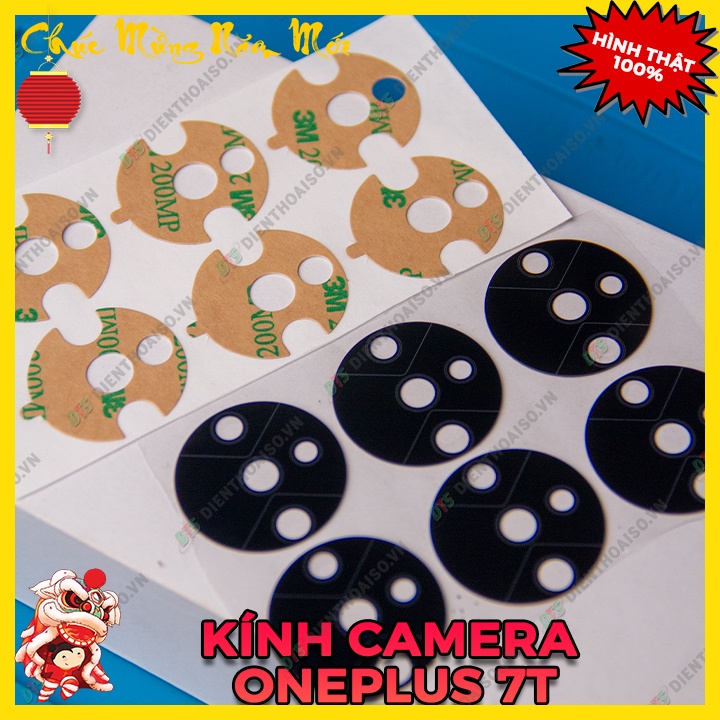 Kính camera oneplus 7t kèm keo dán