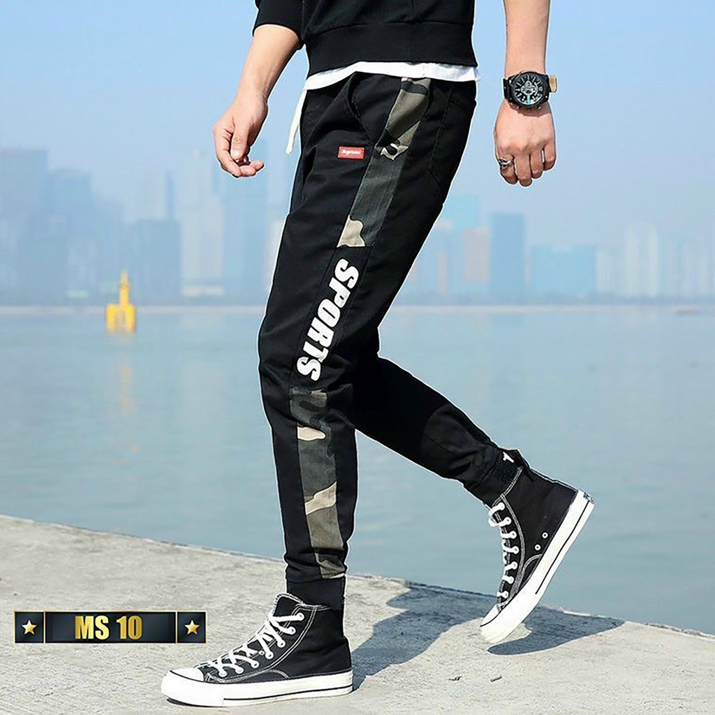 Quần jogger nam Hpfashion, quần jogger nam thể thao vải kaki xuất xịn, dày dặn, chuẩn form - QJGTCS05