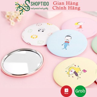 Gương tròn mini dễ thương, nhỏ gọn NPP Shoptido