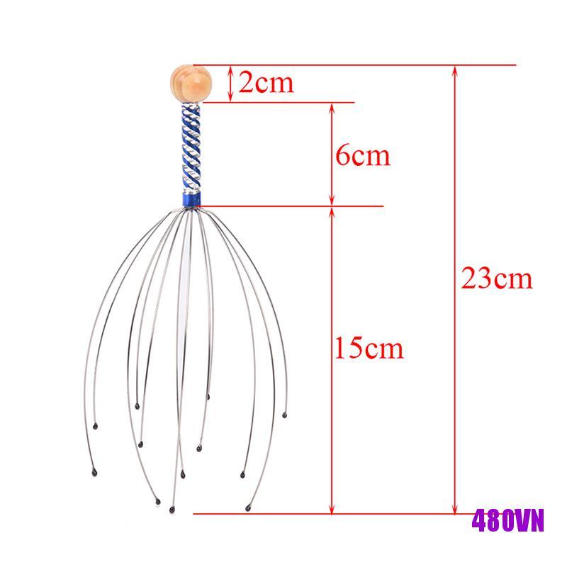 Bộ 2 Dụng Cụ Mát Xa Thư Giãn Cơ Thể Hình Bạch Tuộc Độc Đáo