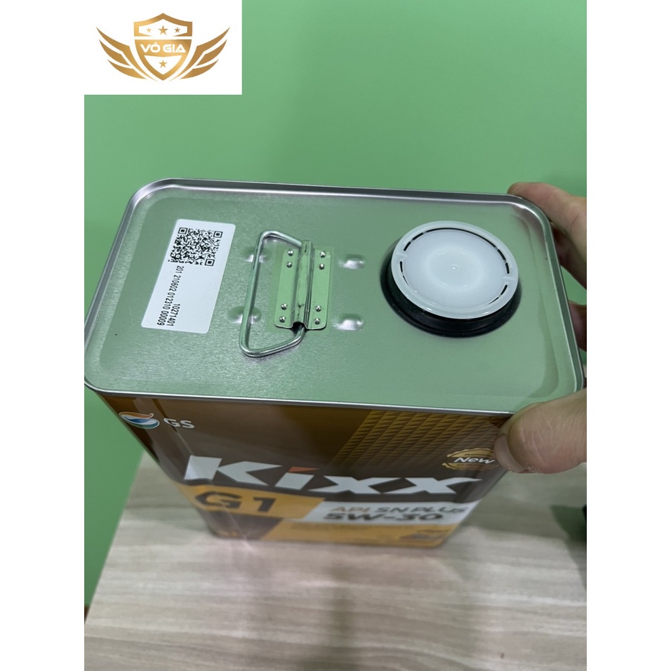 Nhớt Tổng Hợp Toàn Phần Dùng Cho Động Cơ Xăng - Nhớt KIXX G1 PLUS SN 5W30 Can 4 Lít