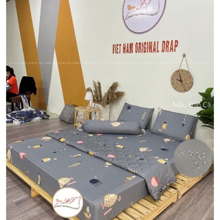 Ga chống thấm cotton thun nano PT mẫu đàn cá