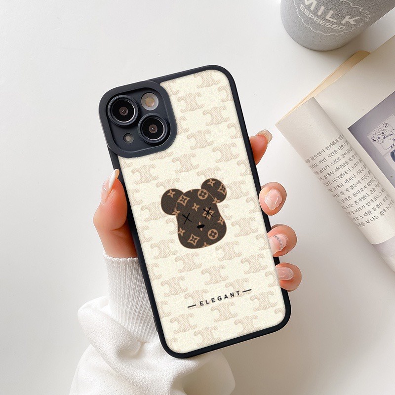 Ốp iphone In Hình Gấu Kaw Bảo Vệ Camera 7,8plus,x,xs,xsmax,11,11promax,12,12promax,13,13promax