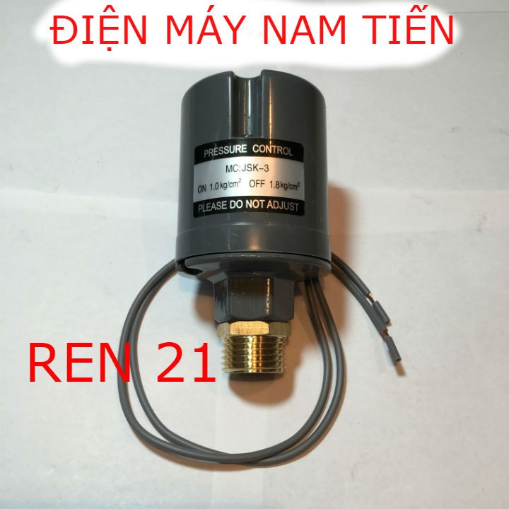 RƠ LE MÁY BƠM TĂNG ÁP REN NGOÀI 21