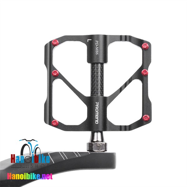 Pedal xe đạp thể thao Road/MTB Promend trục carbon PD M86C