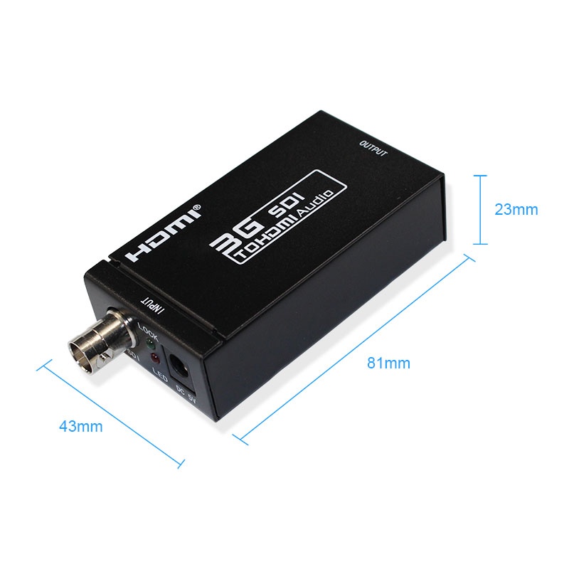 Bộ ChuyểN ĐổI 3G SDI Sang HDMI BNC Coax 1080P