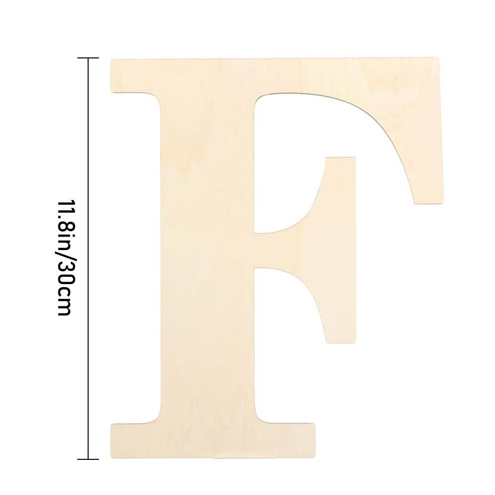 Bảng Chữ Cái Gỗ 30CM Trang Trí Nhà Cửa