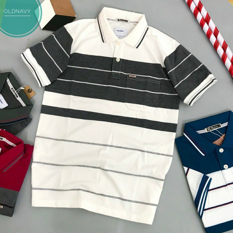 Áo POLO  Thun Nam Trung Niên Có Túi Cao Cấp - Áo polo nam Big Size