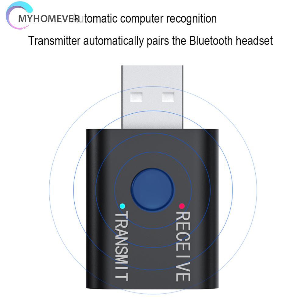 Thiết Bị Nhận Tín Hiệu Bluetooth 5.0 Usb 2 Trong 1 Tiện Dụng