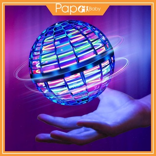 Quả cầu ma thuật phát sáng lơ lửng có đèn nhấp nháy nhiều màu sắc, bóng bay ufo cho bé