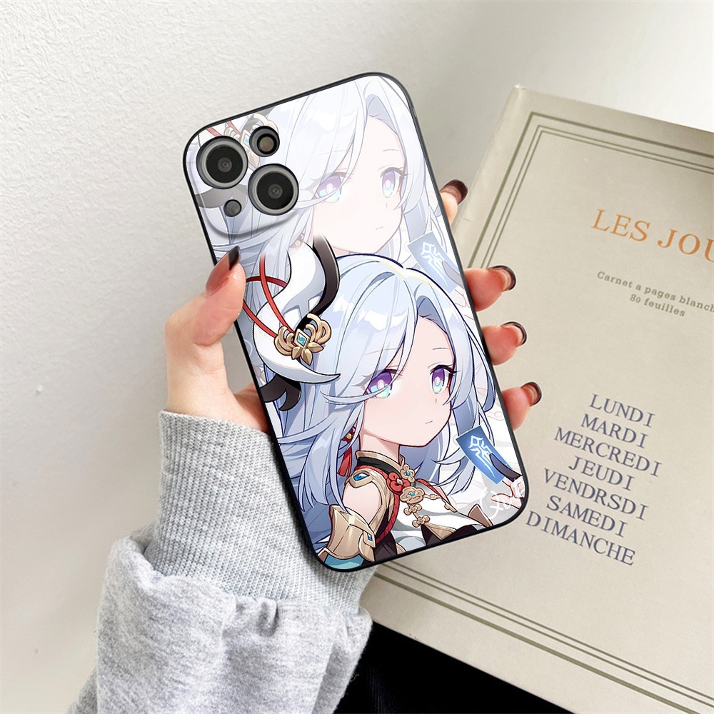 / Genshin Ốp Điện Thoại Mềm Sáng Tạo Chống Sốc Chống Rơi Cho iPhone SE 2020 X XR XS Max 8 7 6 Plus 5
