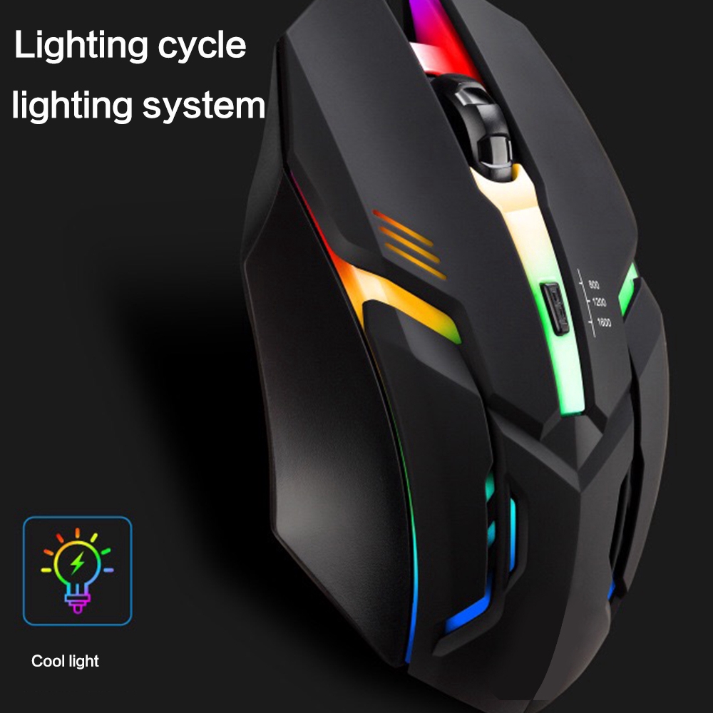 Chuột Chơi Game Có Dây K2 800 / 1200 / 1600dpi