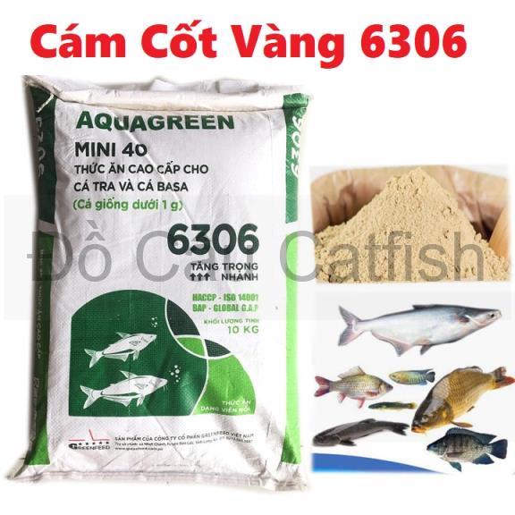 1KG CÁM CỐT VÀNG GRENFEED 6306 DẠNG BỘT-CÁM CỐT VÀNG CÂU CÁ-CÁM CỐT CÂU CÁ TRA-MỒI CÂU CÁ TRA