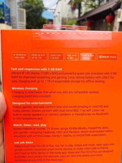 Máy tính bảng Kindle Fire 8 HD Plus 10th | BigBuy360 - bigbuy360.vn