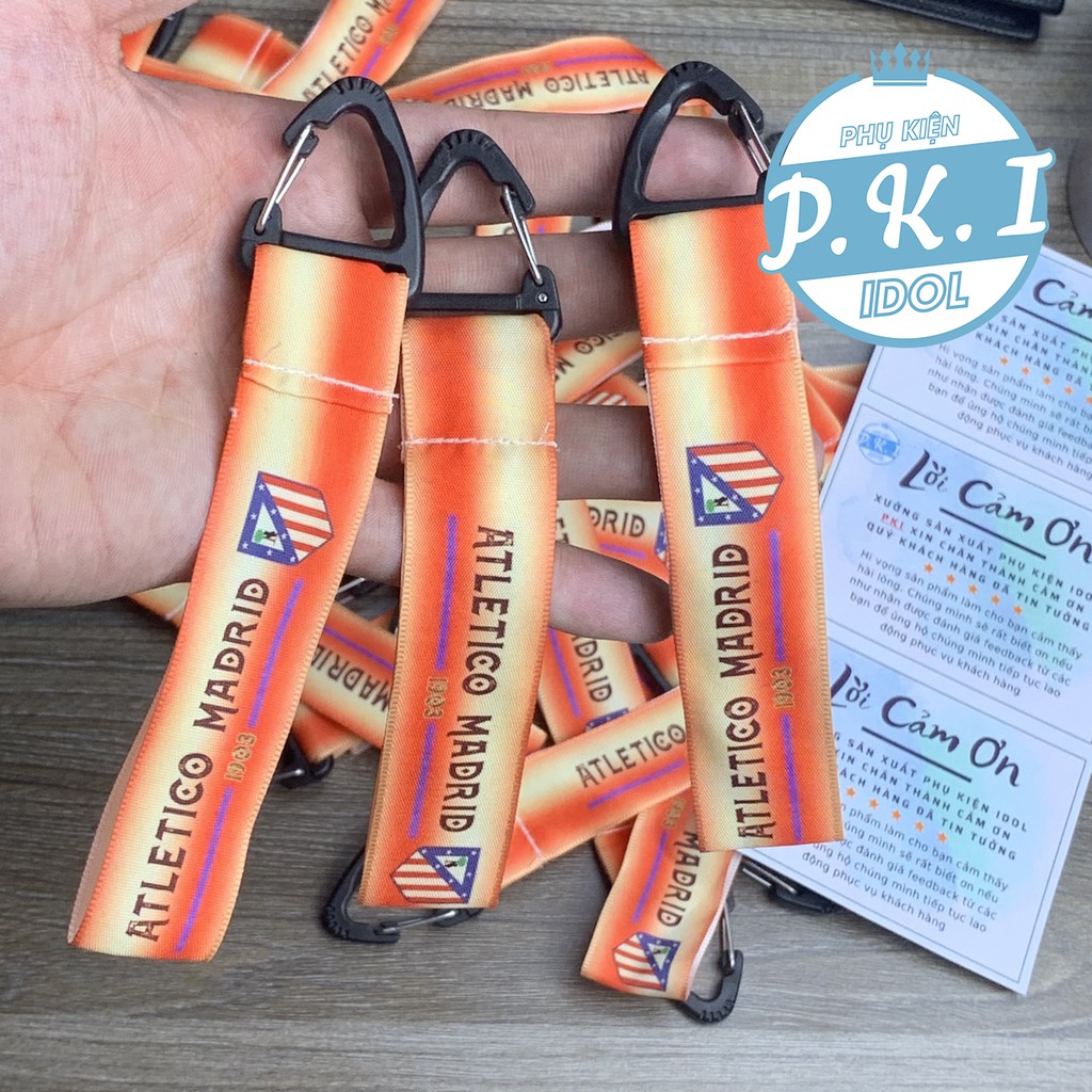 Móc Khóa , Móc Treo Balo In Hình CLB Atletico Madrid - Xả Kho Rẻ Nhất Shopee