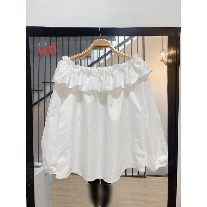 ÁO BẸT VAI VOAN TRẮNG TINH KHÔI ❤️❤️