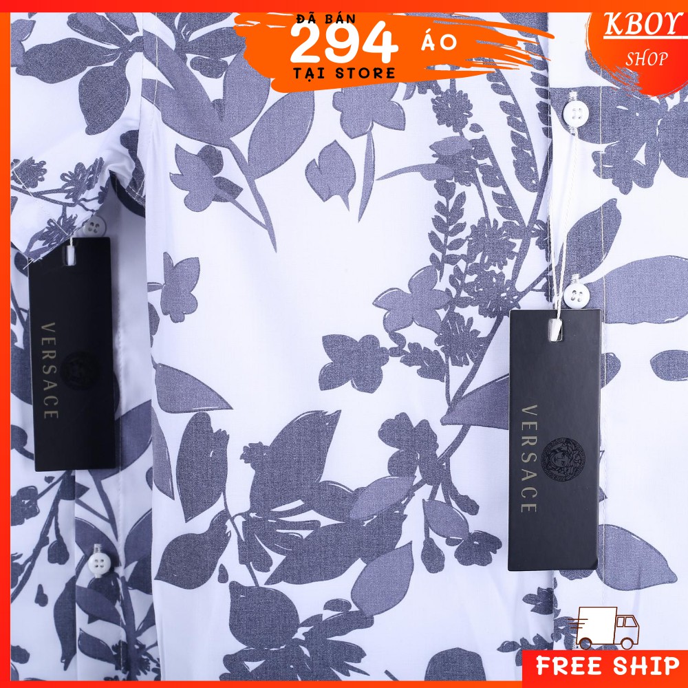 Áo sơ mi nam hoa tiết, hàng quãng châu loại 1, Hai màu trắng/đen .Không xù, không phai màu (TayD-TayN)  - T8731 | BigBuy360 - bigbuy360.vn