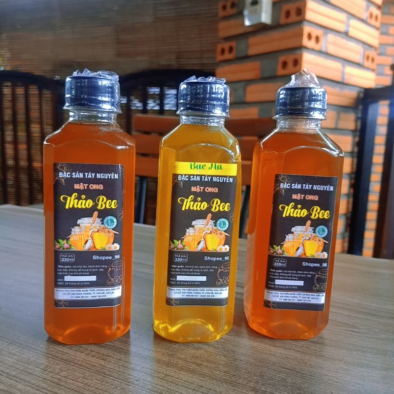 Mật ong nguyên chất 330ml loại hoa Cafe Tây Nguyên