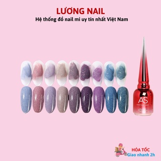 Sơn gel AS sơn móng tay gel sơn nhũ giả bột cá tính mã AMJ