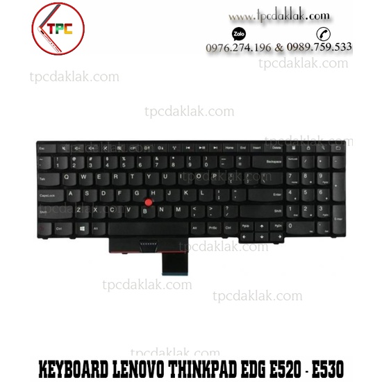 Bàn phím Laptop Lenovo Thinkpad Edge E520, E520S, E525, E530, E530C, E535, E545 | 04W0872