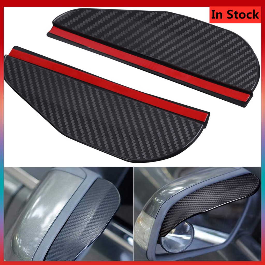 2 Miếng Che Mưa Cho Kính Chiếu Hậu Xe Hơi