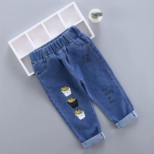 Quần thêu KOOL cho bé 10-25kg