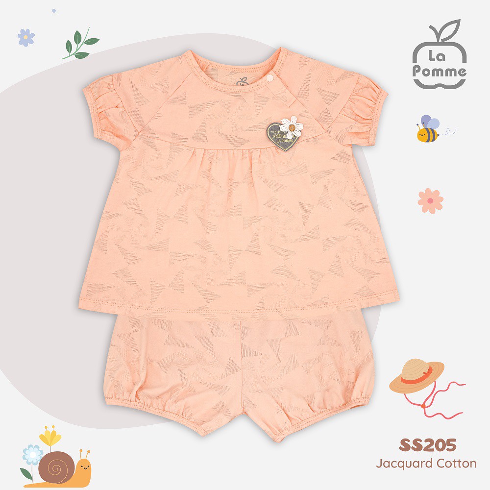 SS205 Bộ cộc tay La Pomme baby doll