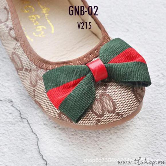 GIÀY BÉ GÁI ĐÍNH NƠ V215