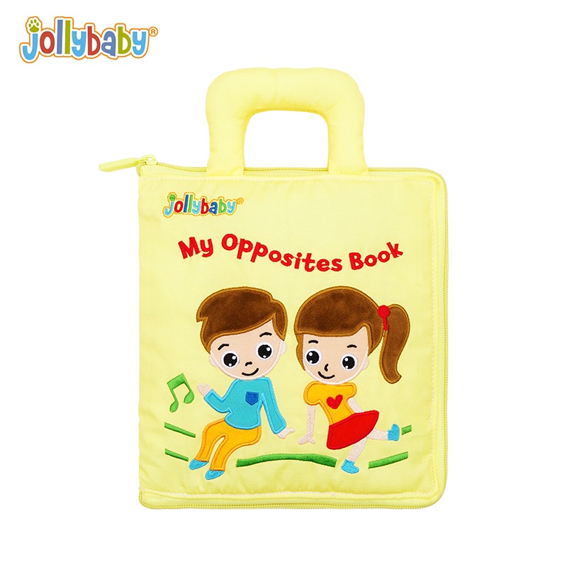 Jollybaby Sách Vải Giáo Dục Sớm Cho Bé 0-3 Tuổi
