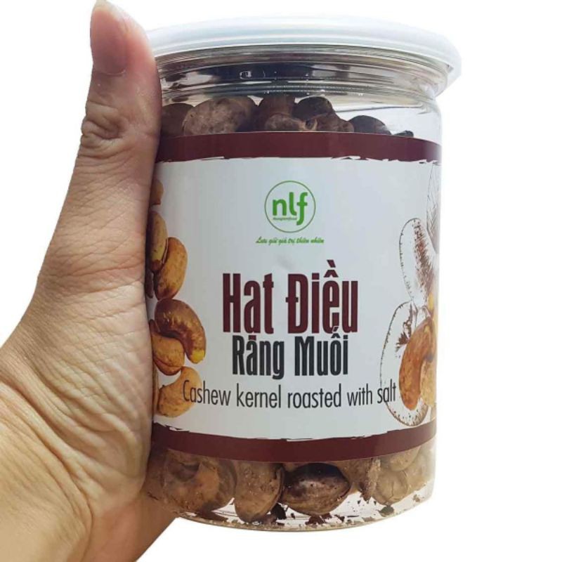 HẠT ĐIỀU RANG MUỐI - NÔNG LÂM FOOD